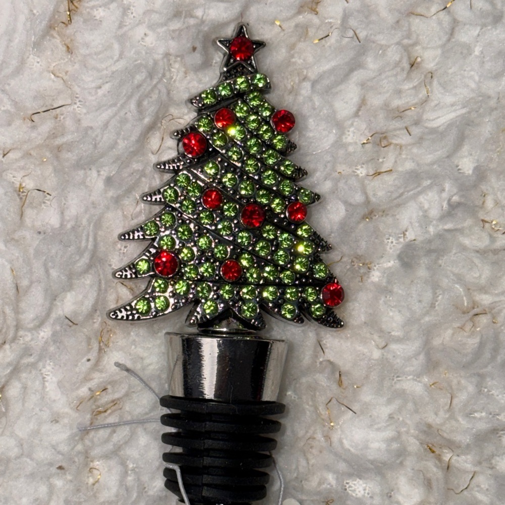 Festive Christmas‎ Tree Wine Stopper
